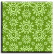 Yeşil Zemin Pattern Desen