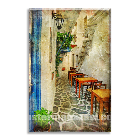Yunan Grek Taverna Sokakları